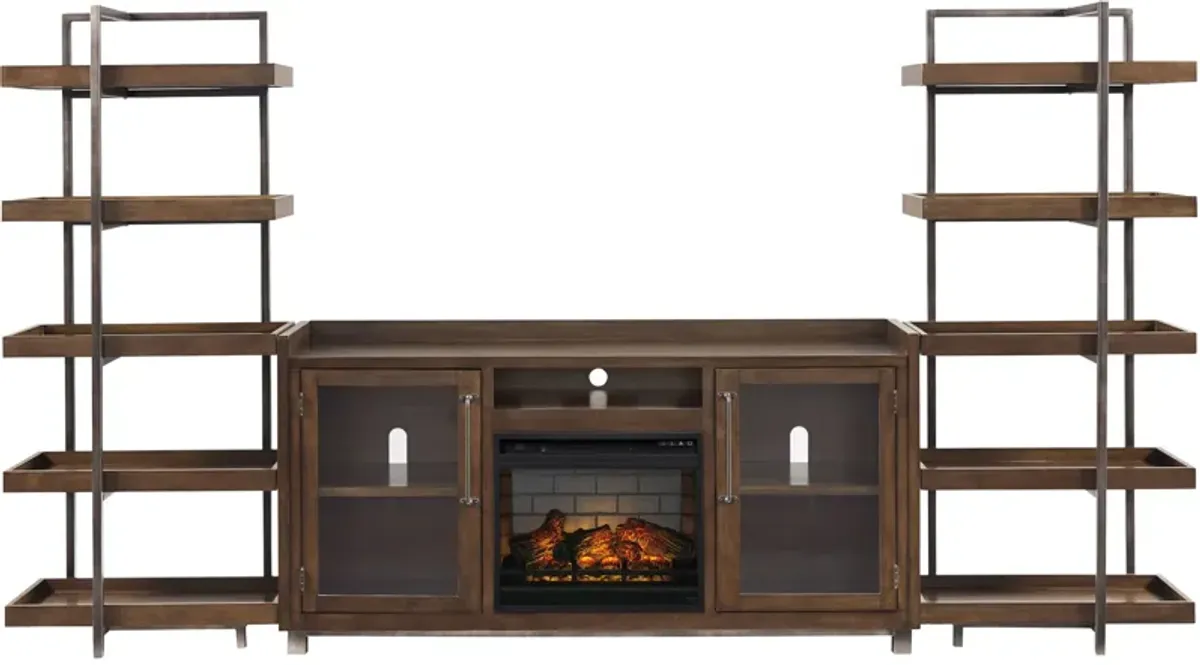 Starmore 3 Piece Fireplace Wall