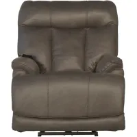 Anders Charcoal Lay-Flat Power Recliner Chair