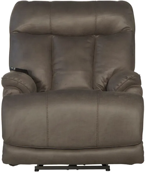 Anders Charcoal Lay-Flat Power Recliner Chair
