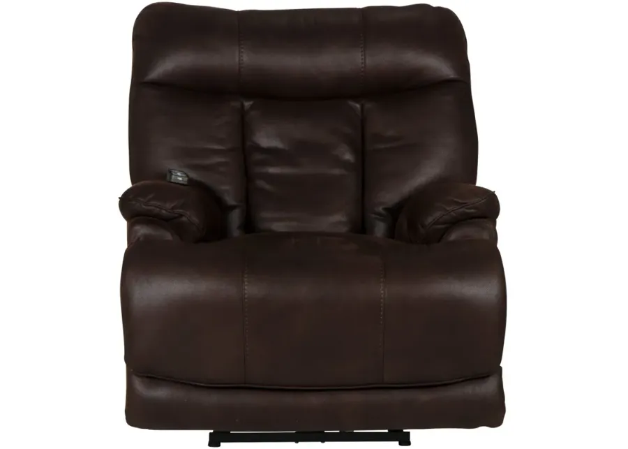 Catnapper | Anders Lay-Flat Power Recliner Chair | Chocolate