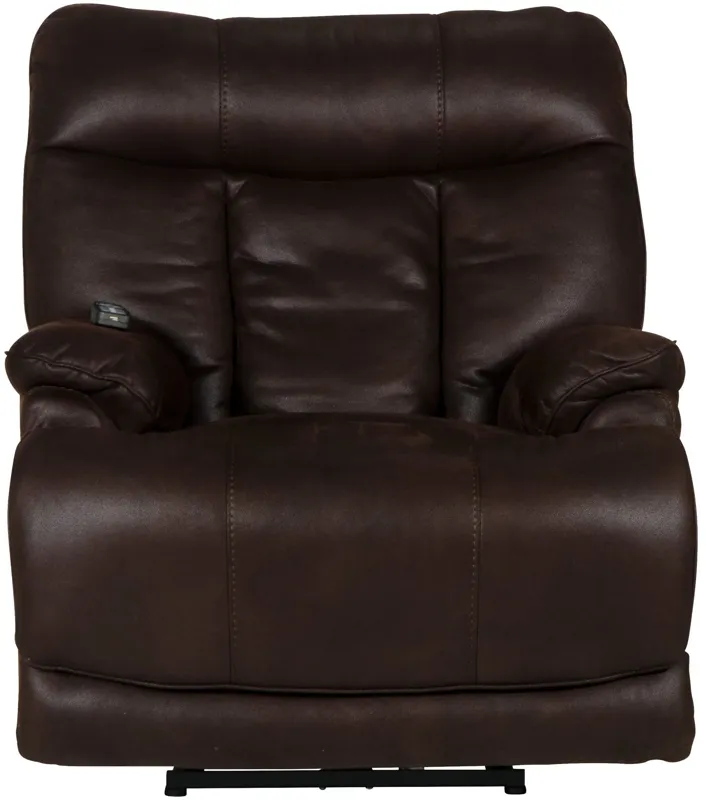 Catnapper | Anders Lay-Flat Power Recliner Chair | Chocolate