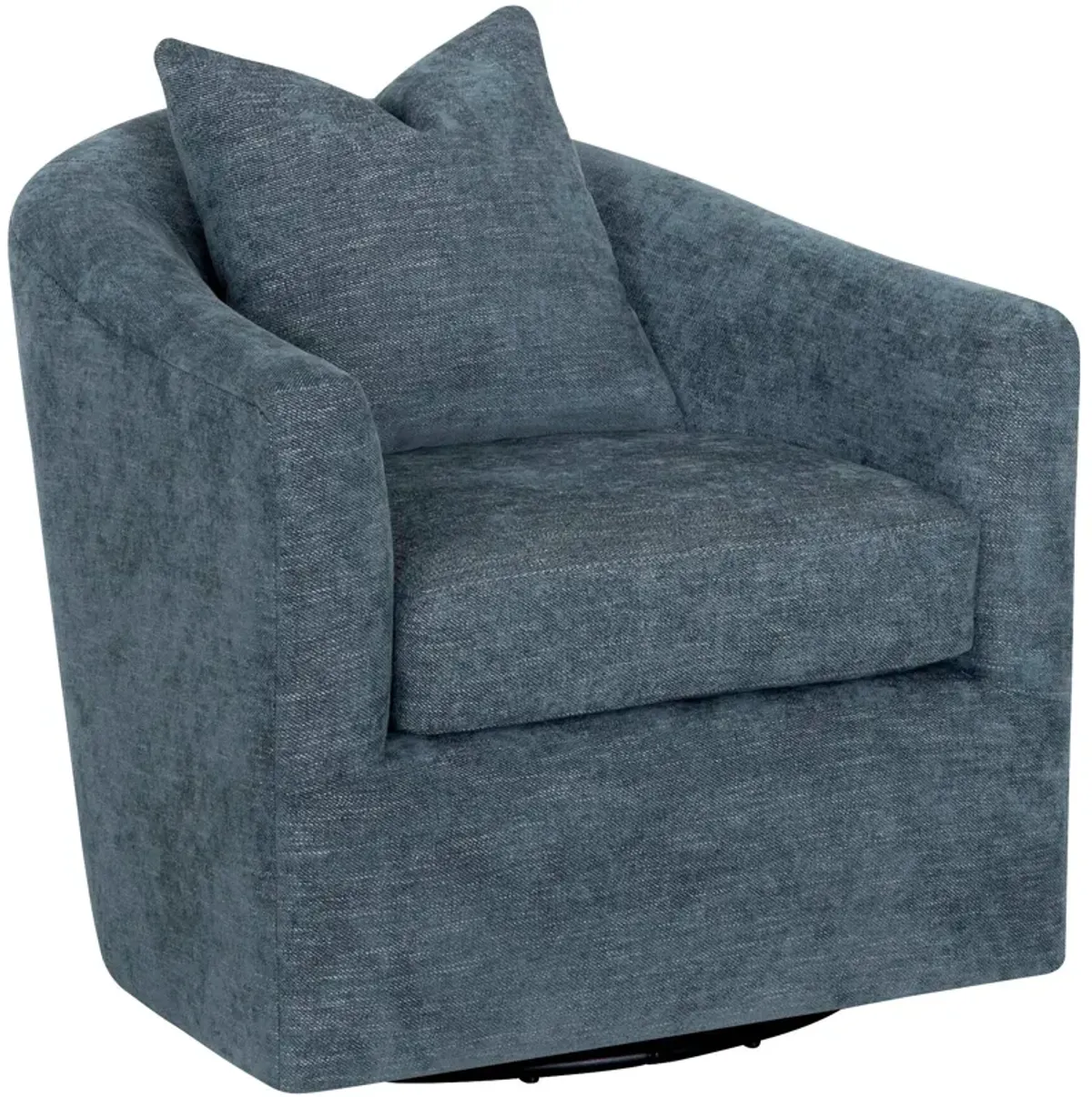 Franklin | Surf Swivel Accent Chair | Ash