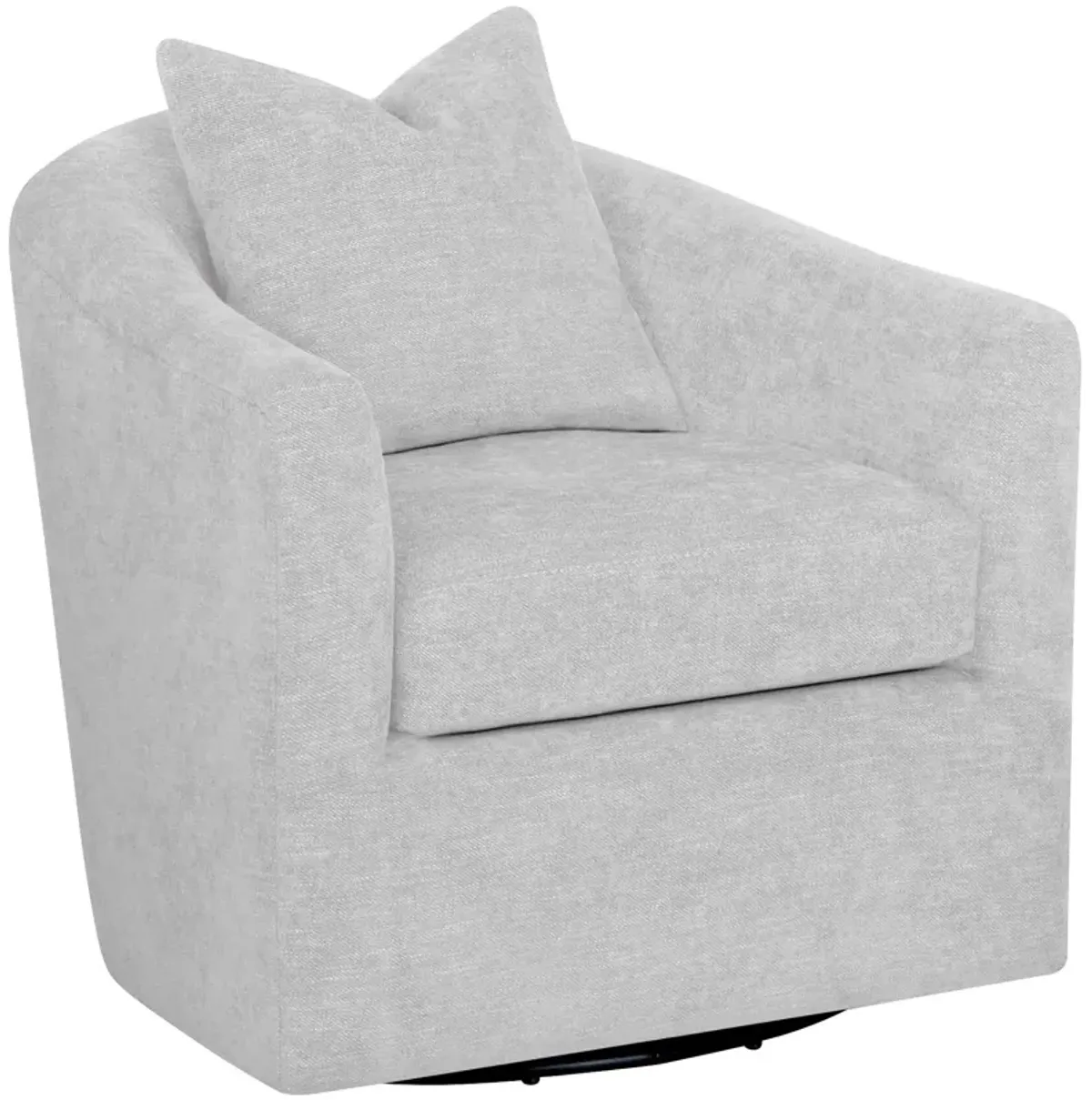 Franklin | Surf Swivel Accent Chair | Ash