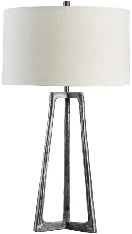 Wynlett Antique Pewter Table Lamp