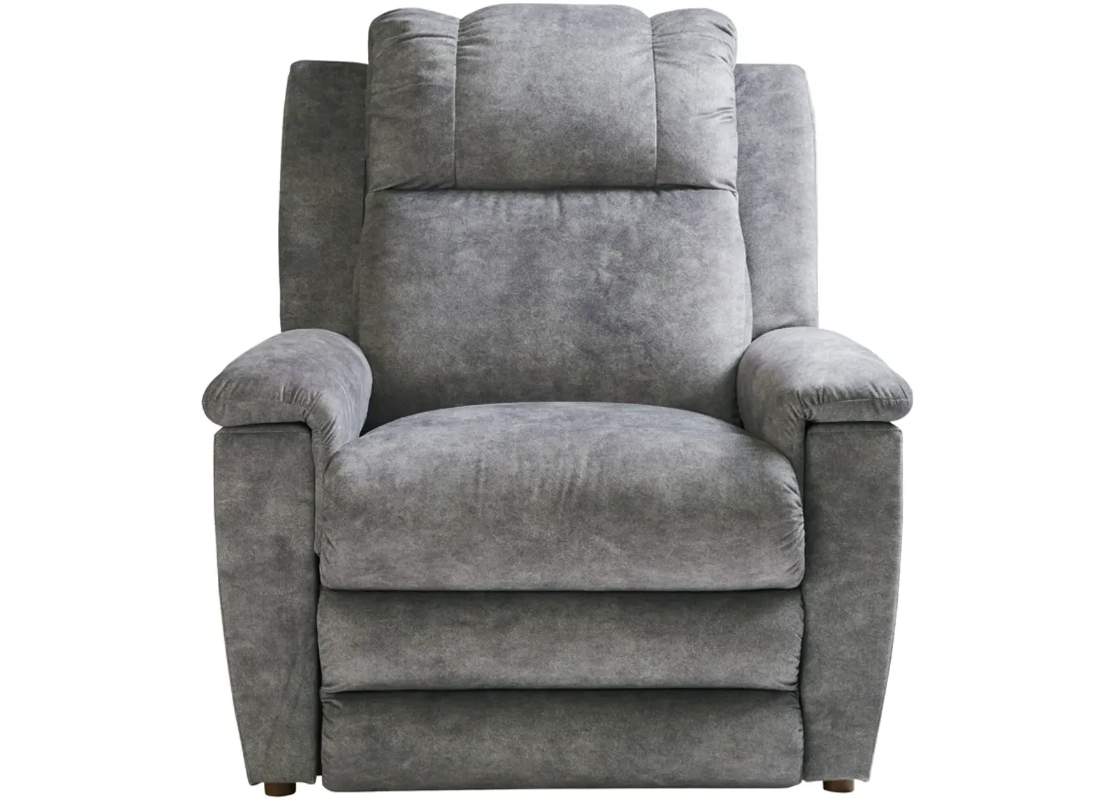 La-Z-Boy | Clayton Gold Lux-Lift Heat and Massage Recliner Chair | Charcoal