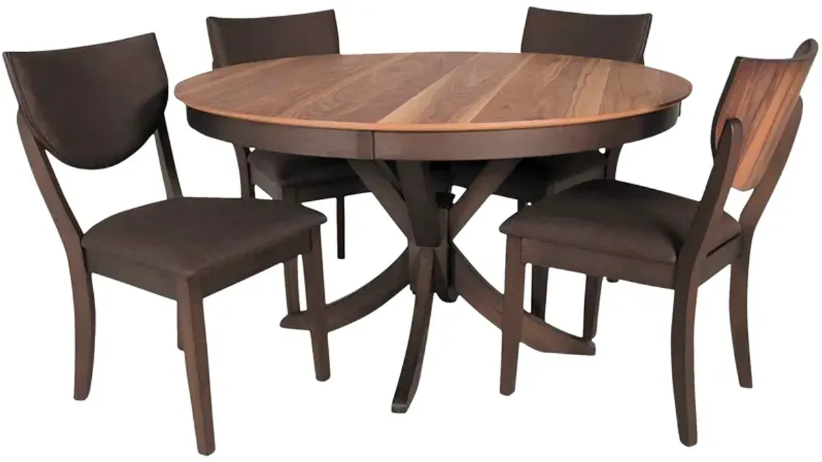 | Marina 5 Piece Counter Dining Set | Walnut