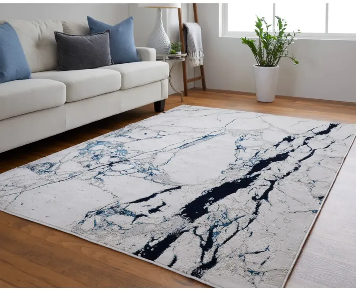 Feizy Indigo Blue Rug