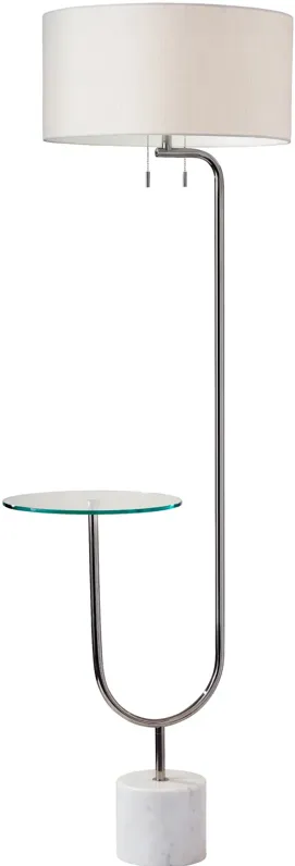 Adesso | Sloan Floor Lamp | Polished Nickel