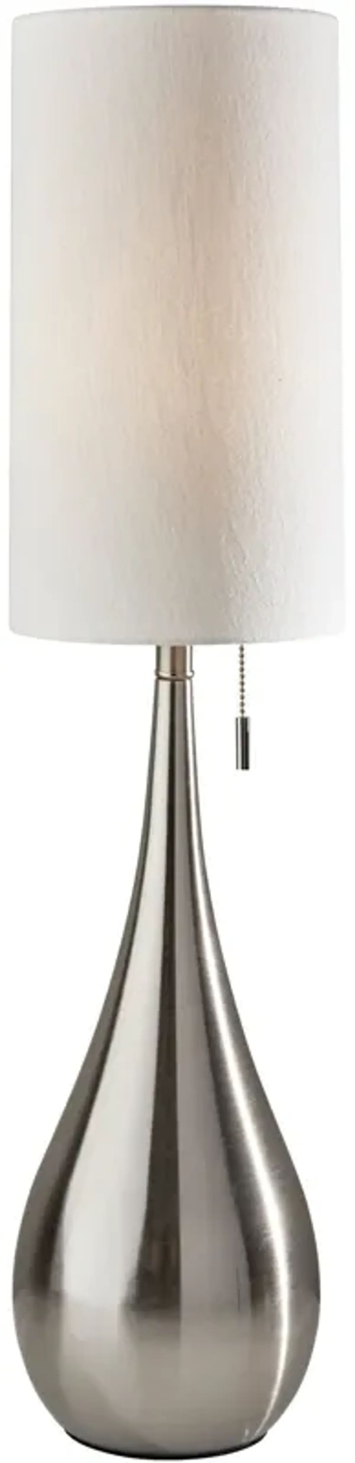 | Christina Table Lamp | Brushed Steel