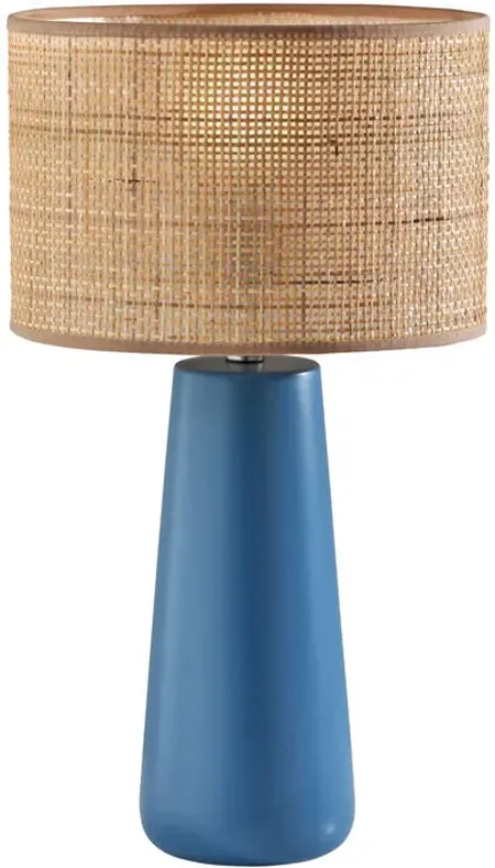 Sheffield Blue Table Lamp