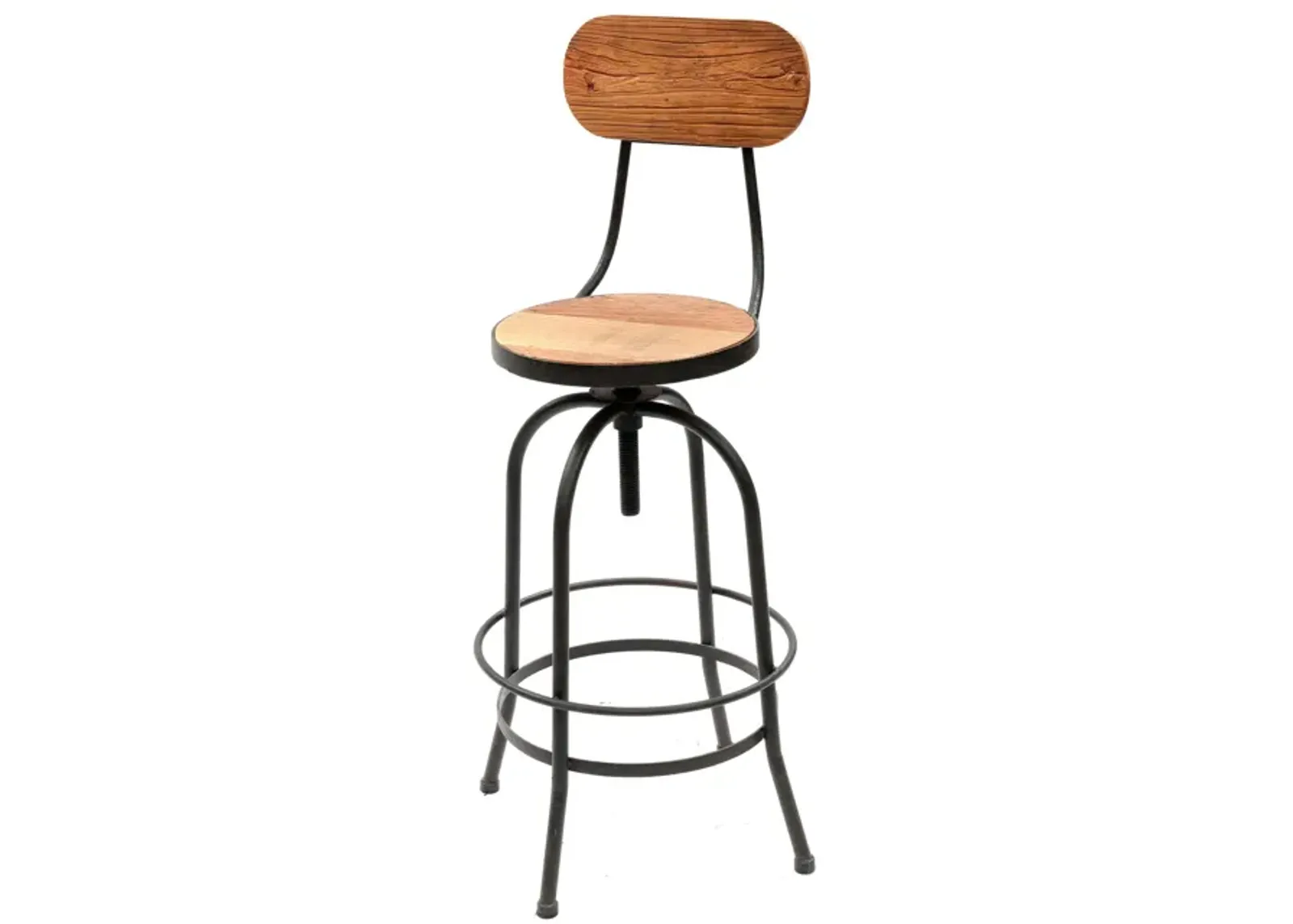 Karma Retro Adjustable Swivel Stool