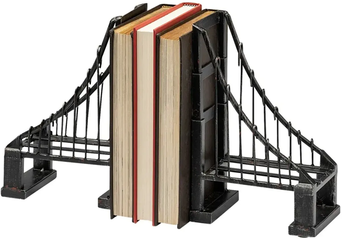 Suspension Bridge Bookends