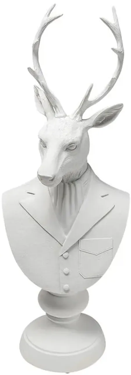 Mozart White Deer In A Suit