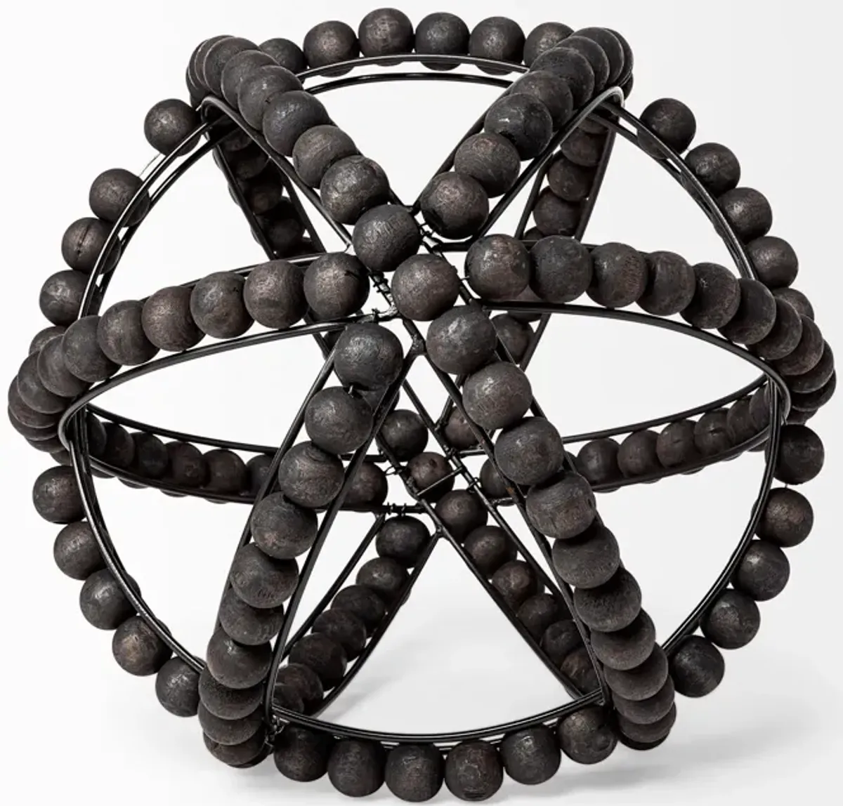 Mercana Furniture & Decor Earnhardt Large Beaded Orb