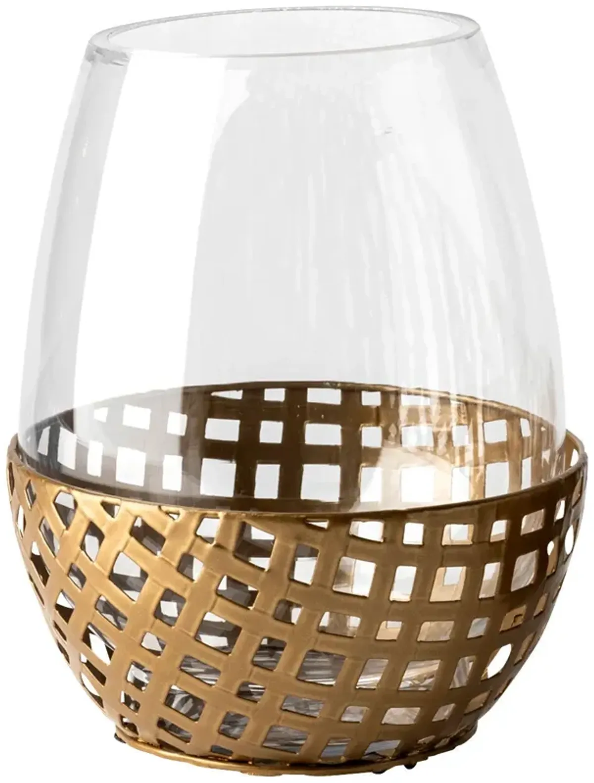 | Reena Small Candle Holder | Gold