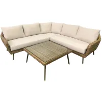 Del Mar Driftwood 4 Piece Room Group