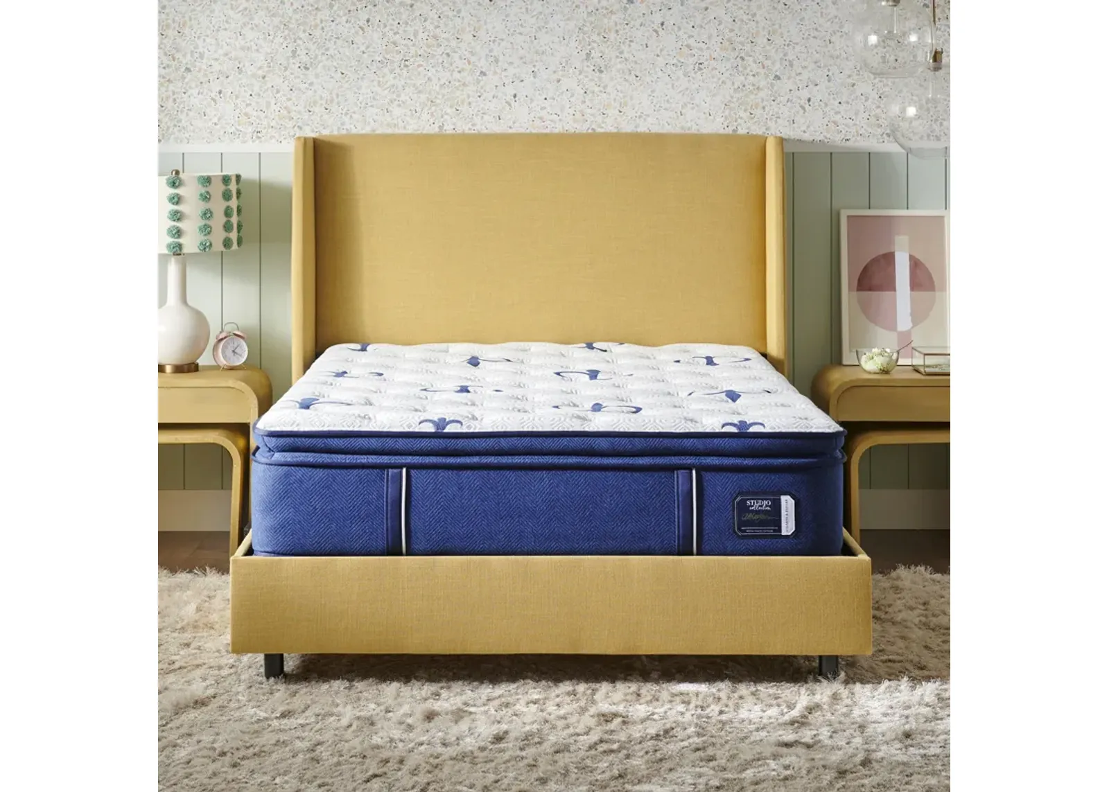 Stearns & Foster | Twin Stearns and Foster Studio Medium Pillowtop Mattress | Blue