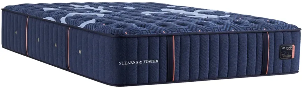 Stearns & Foster | Queen Stearns and Foster Lux Estate Ultra Firm Mattress | Blue