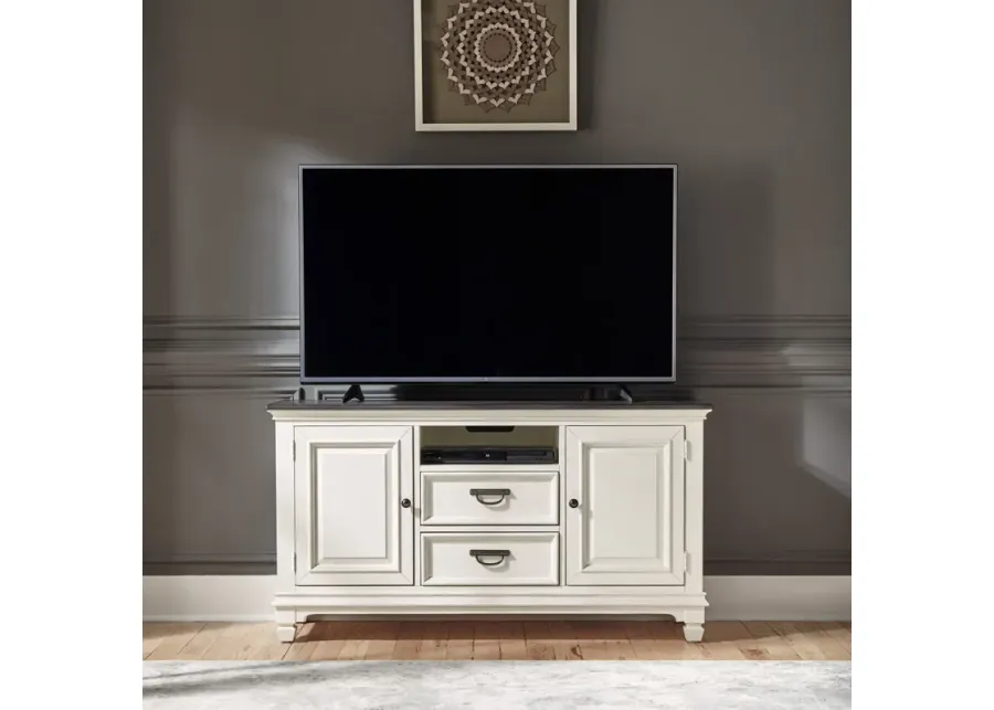 Liberty Furniture | Allyson Park 66" TV Console | White