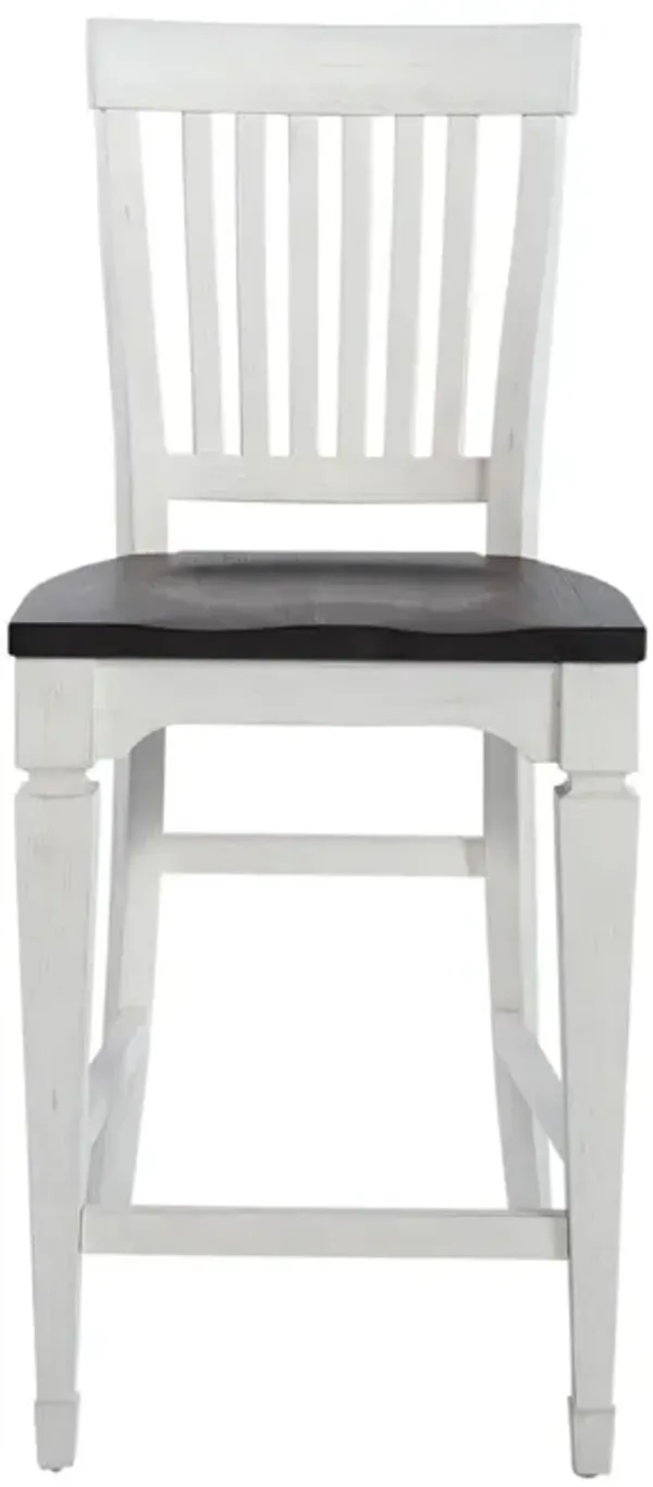 Liberty Furniture Allyson Park Slat Back Counter Chair