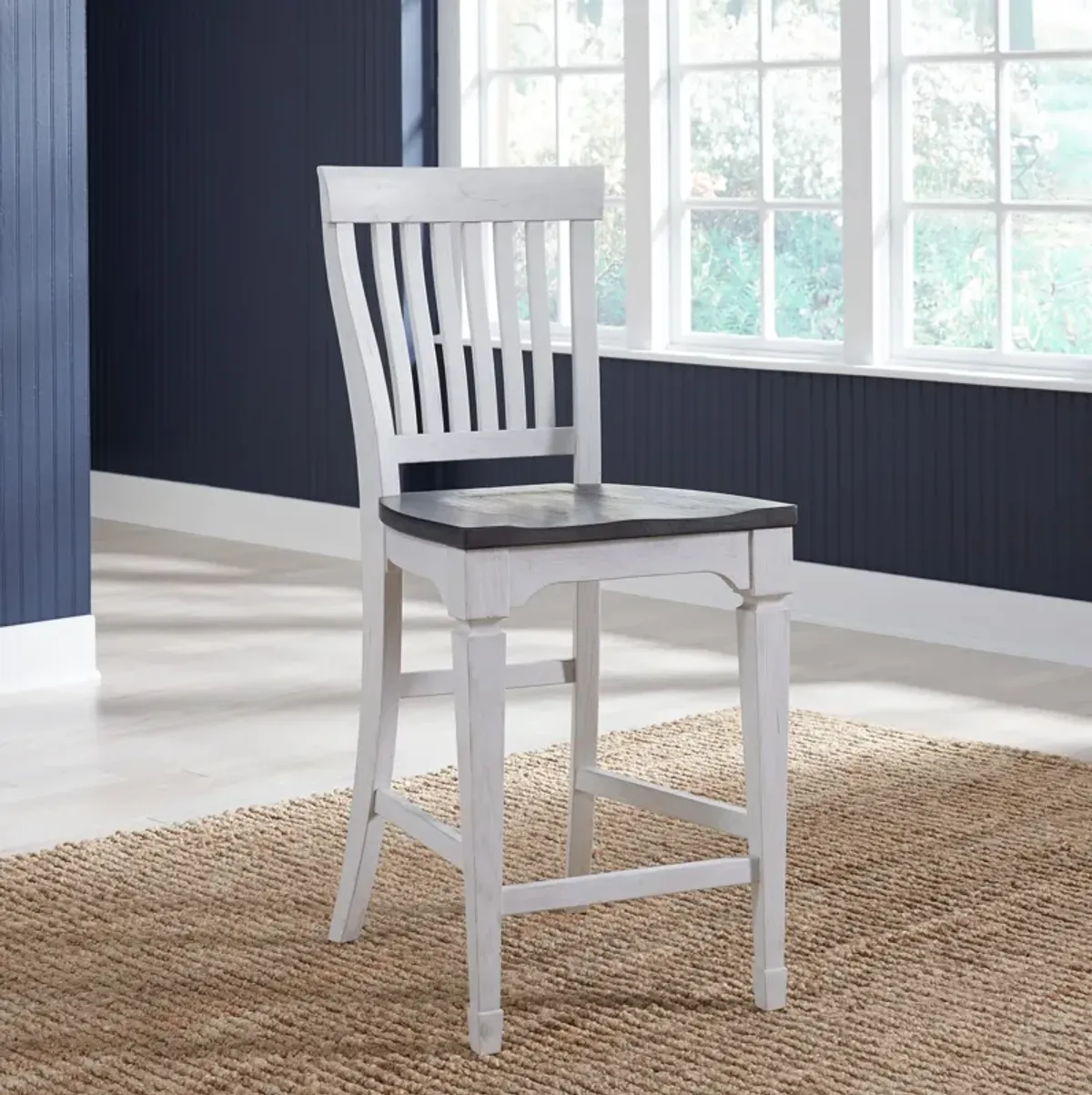 Allyson Park Slat Back Counter Chair