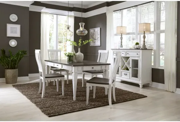 Liberty Furniture Allyson Park 5 Piece Rectangular Dining Set