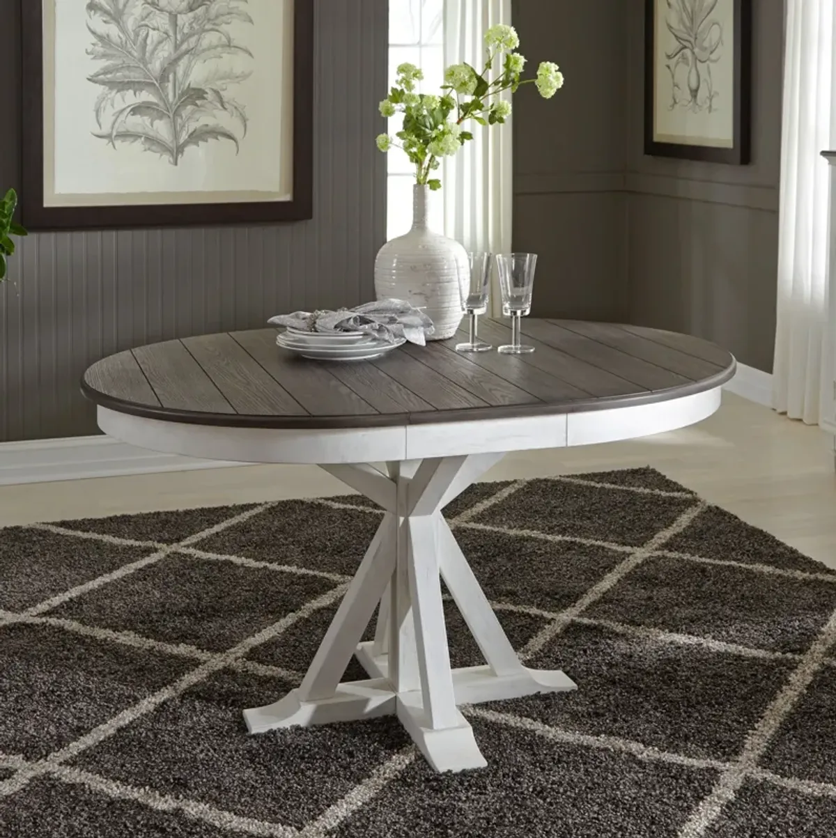 Liberty Furniture Allyson Park Pedestal Table