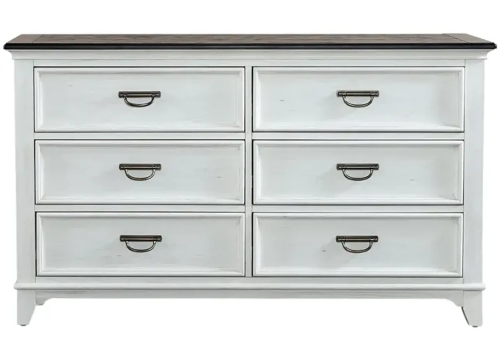 | Allyson Park 6 Drawer Dresser | White