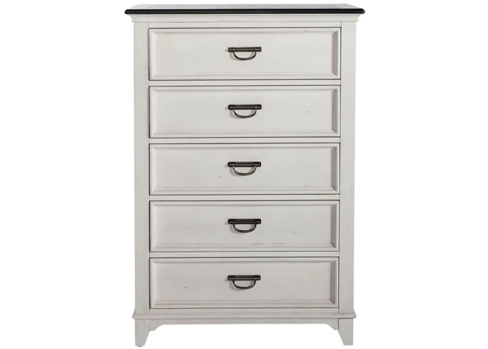 | Allyson Park 5 Drawer Chest | White