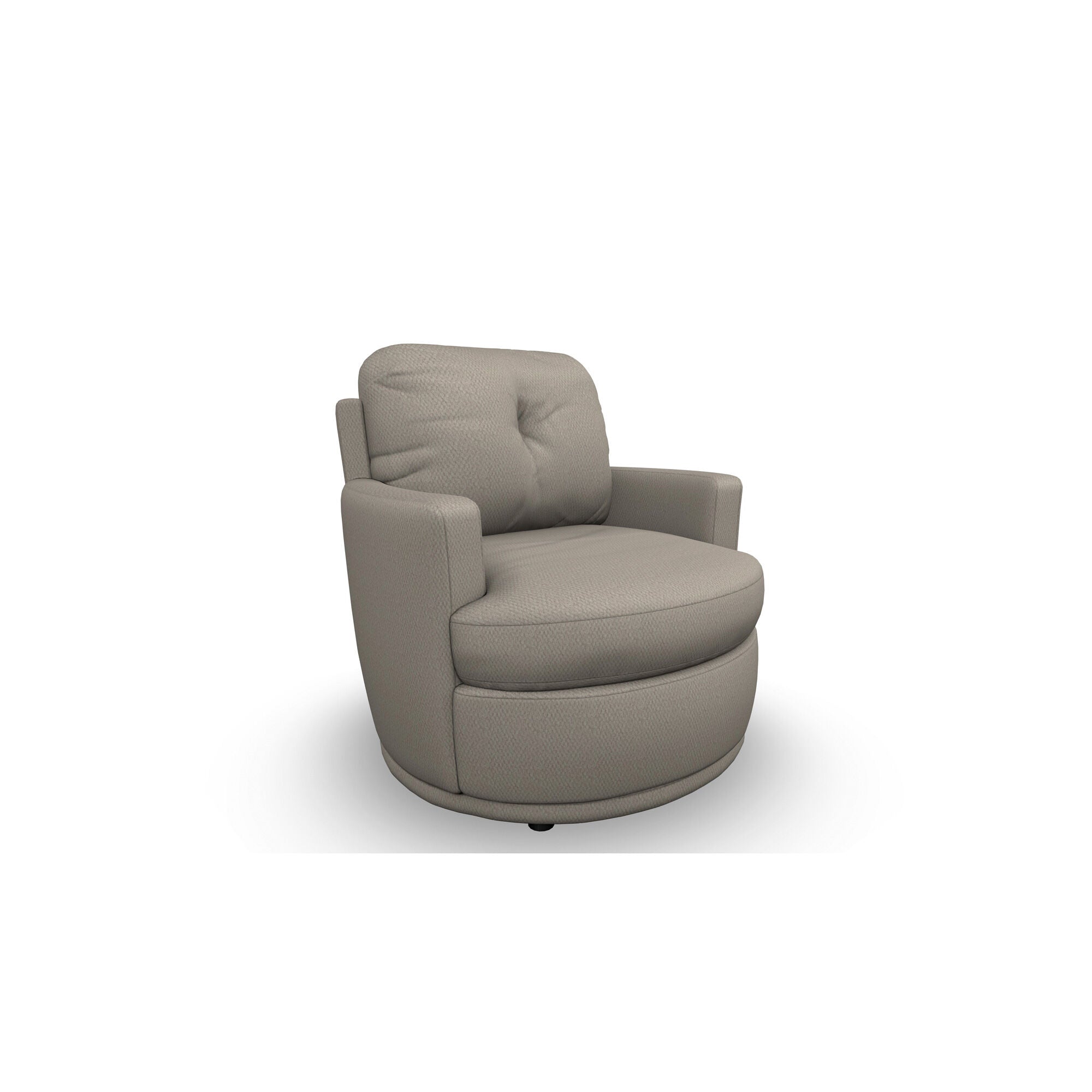 Best Home Furnishings | Brodi Swivel Accent Chair | Dark Slate