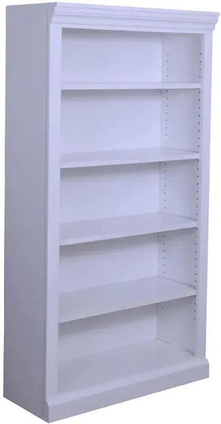 Metro II 60" White Bookcase