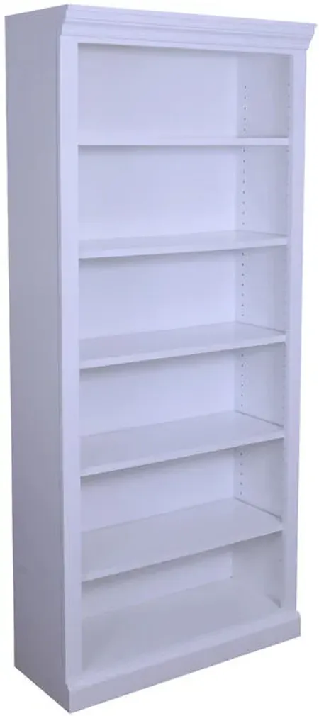 Metro II 72" White Bookcase