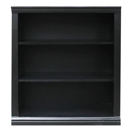 Metro II 36" Black Bookcase