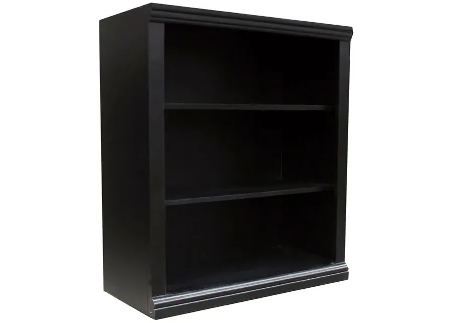 Metro II 36" Black Bookcase