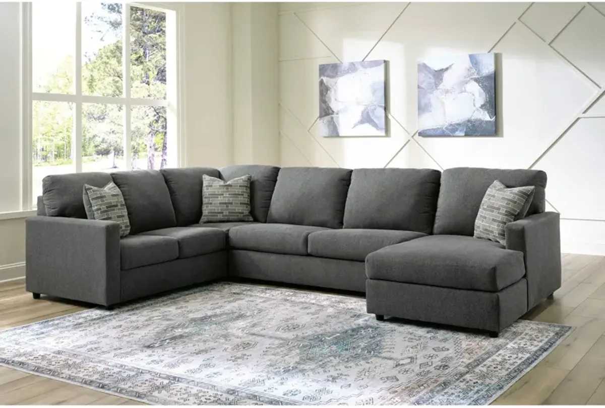 Edenfield 3 Piece Right Chaise Sectional