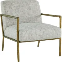 Ryandale Antique Brass Accent Chair