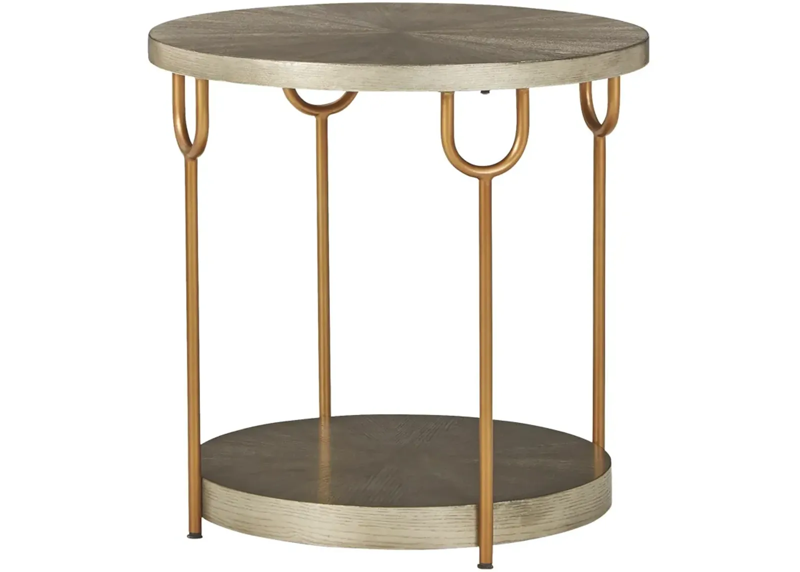 Ashley Furniture | Ranoka End Table | Platinum