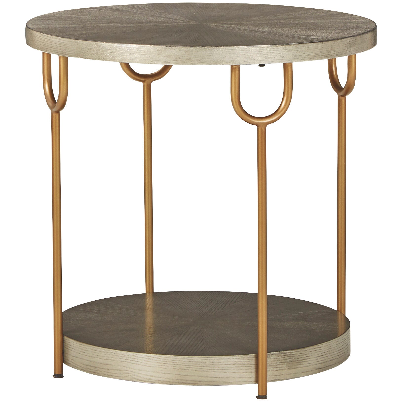 Ashley Furniture | Ranoka End Table | Platinum