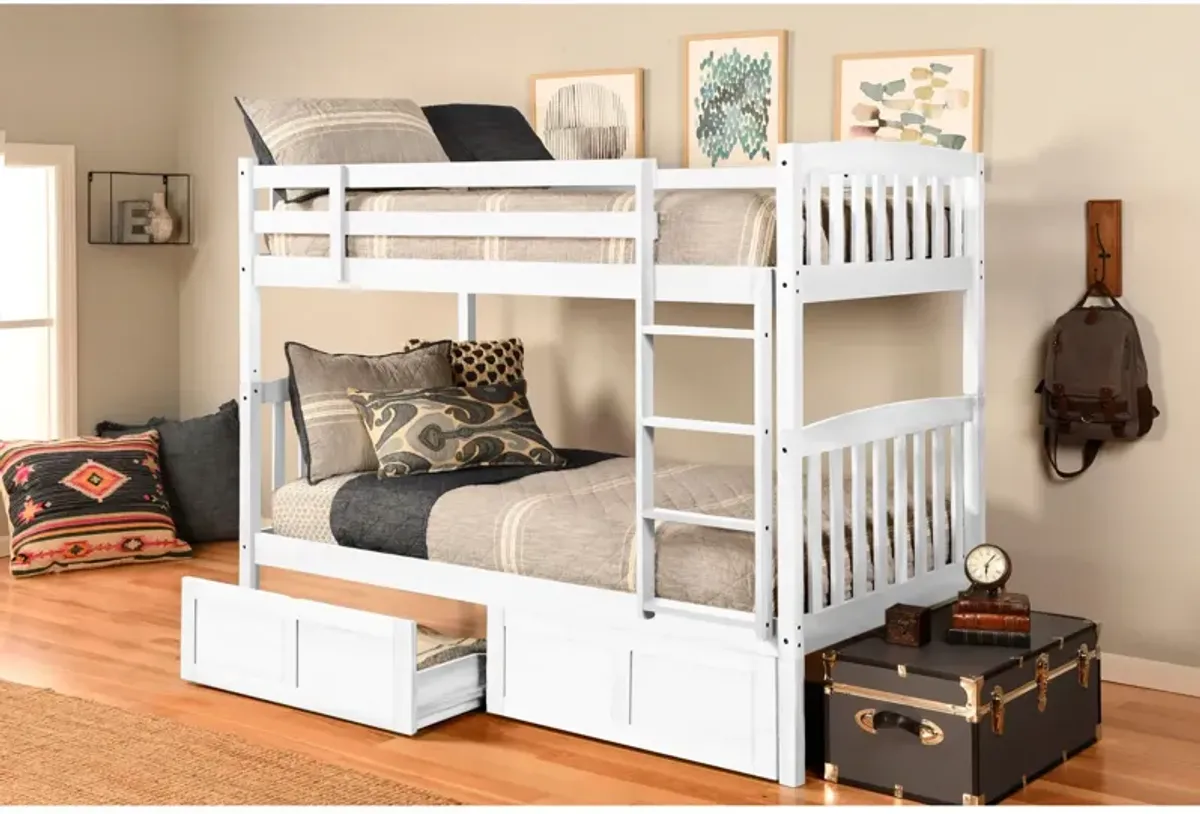 Claire Bunk Bed With Drawers