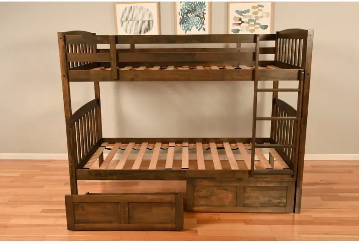 Claire Bunk Bed With Drawers