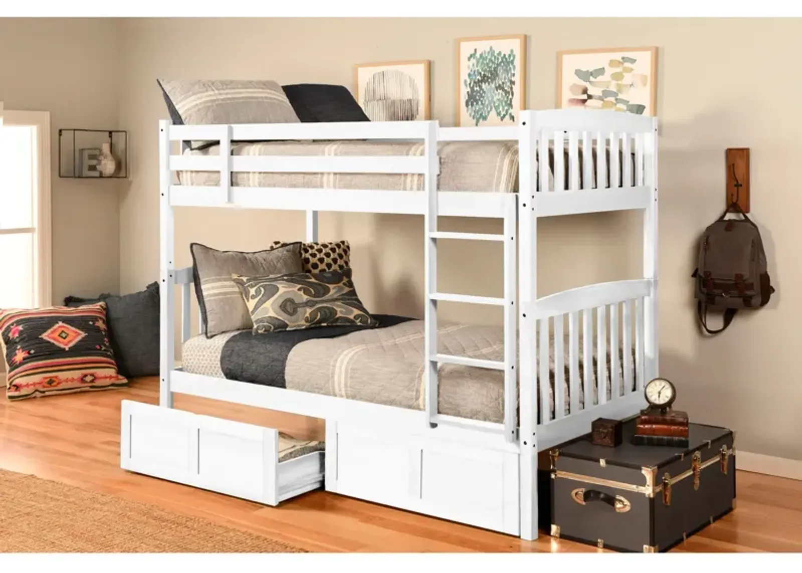 Claire Bunk Bed With Drawers