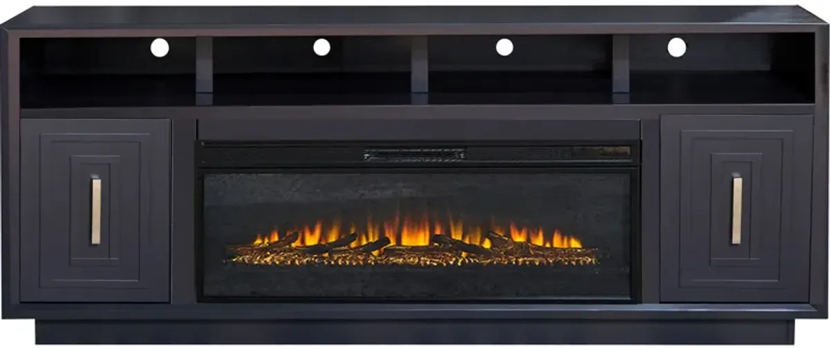 | Sunset 83" Fireplace Console | Seal