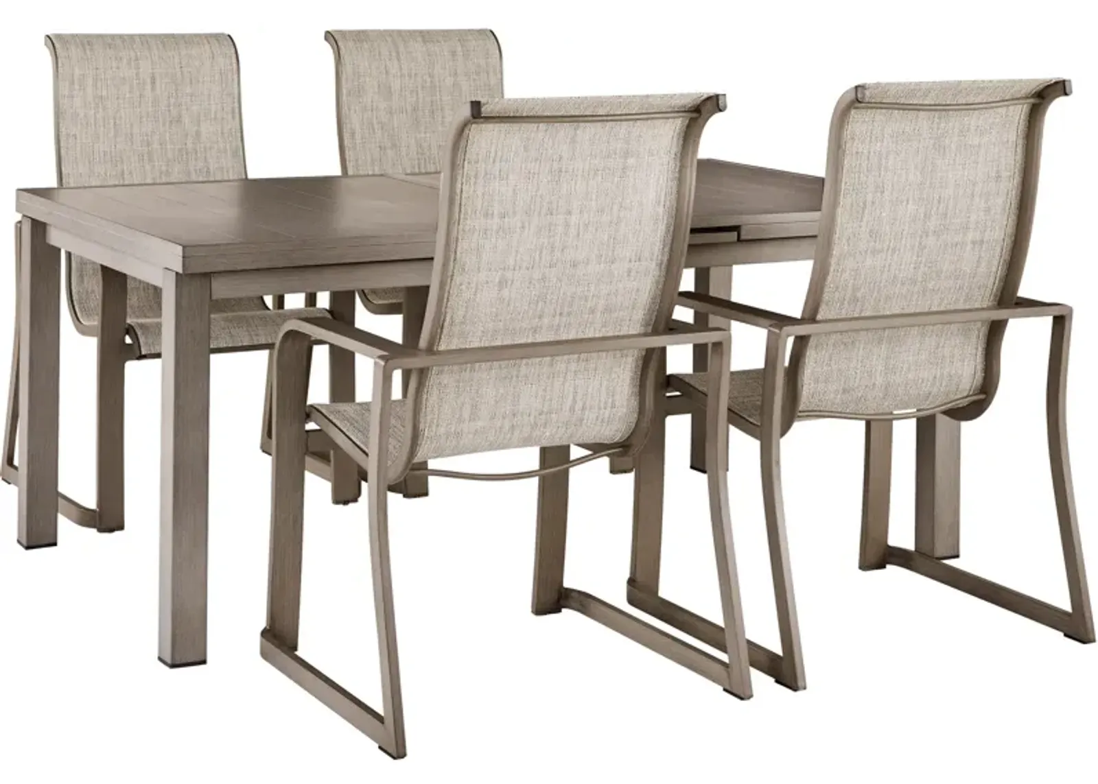 Beach Front 5 Piece Outdoor Dining Set