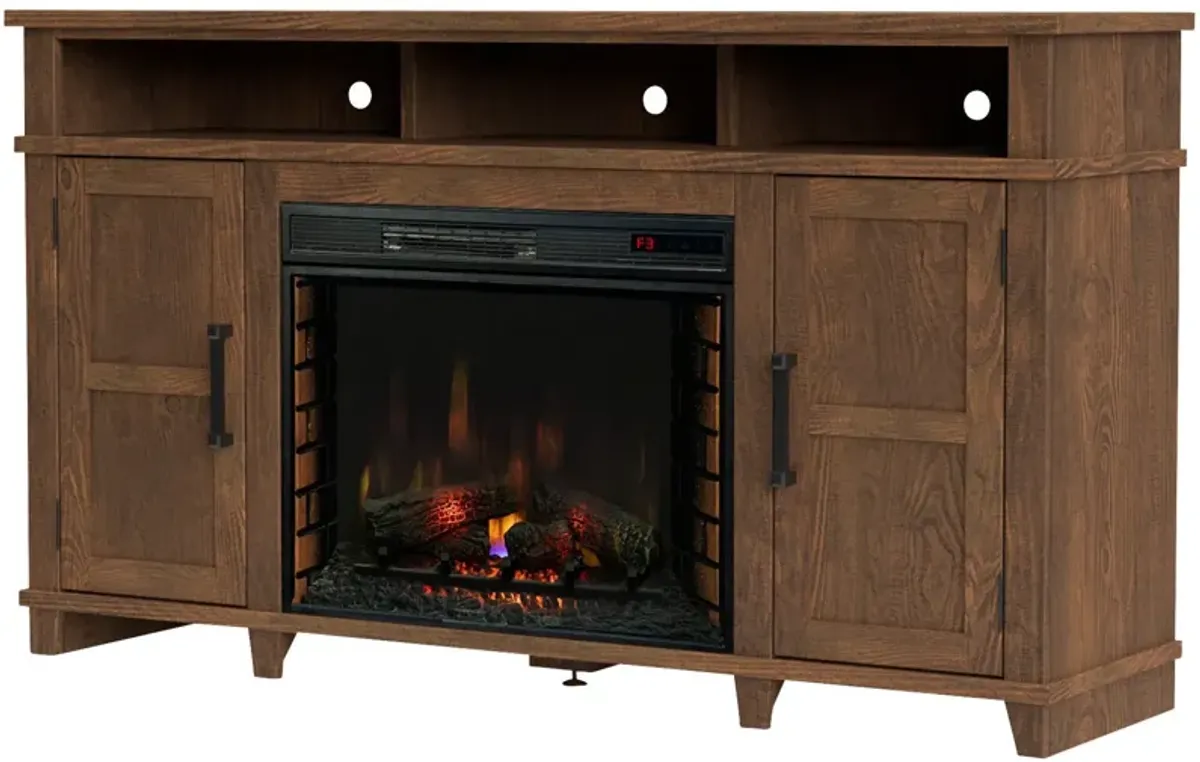 Deer Valley 65 Inch Fireplace Console