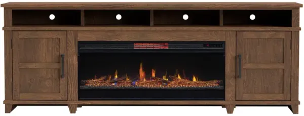 Deer Valley 86 Inch Fireplace Console