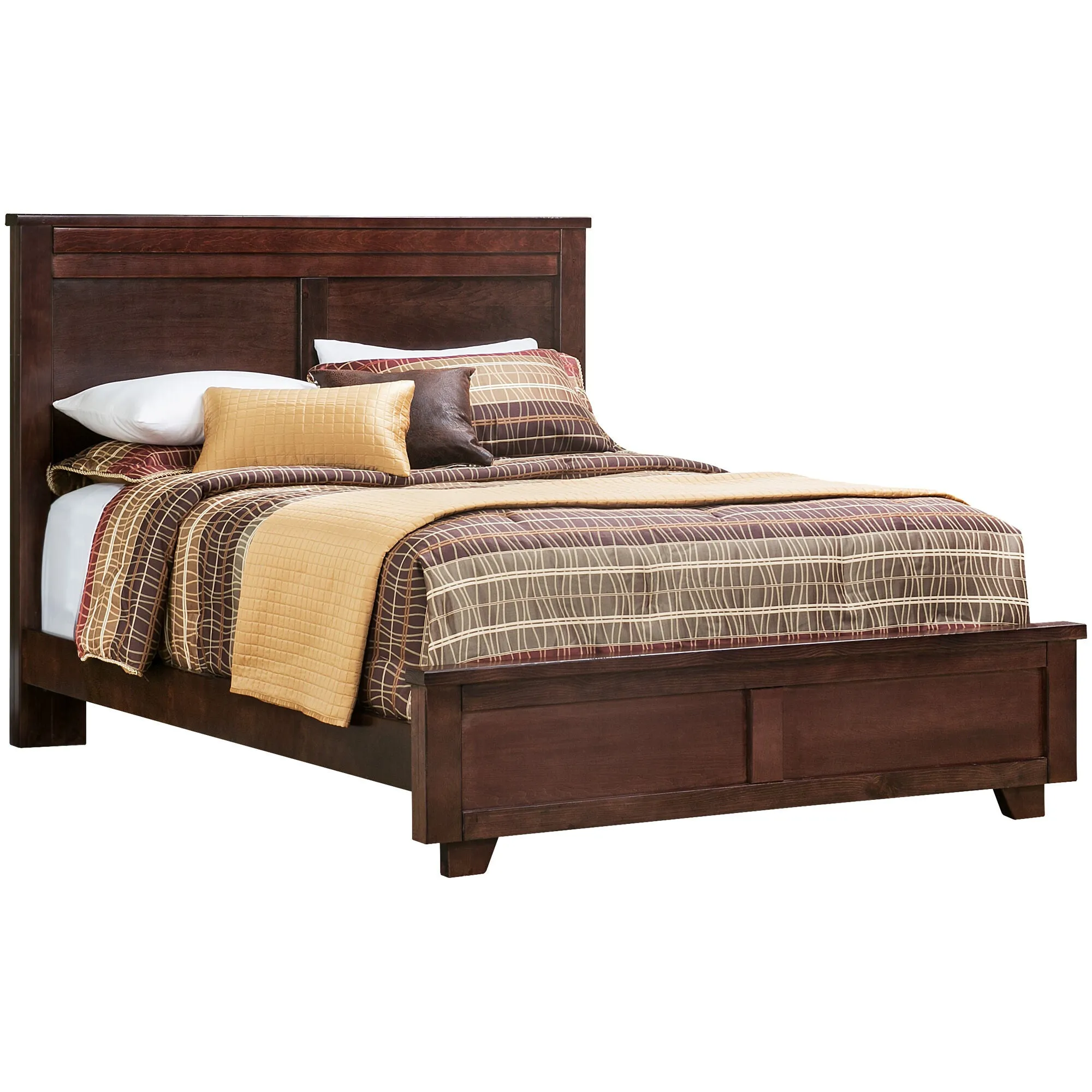 Progressive Furniture | Queen Diego Bed | Saddle