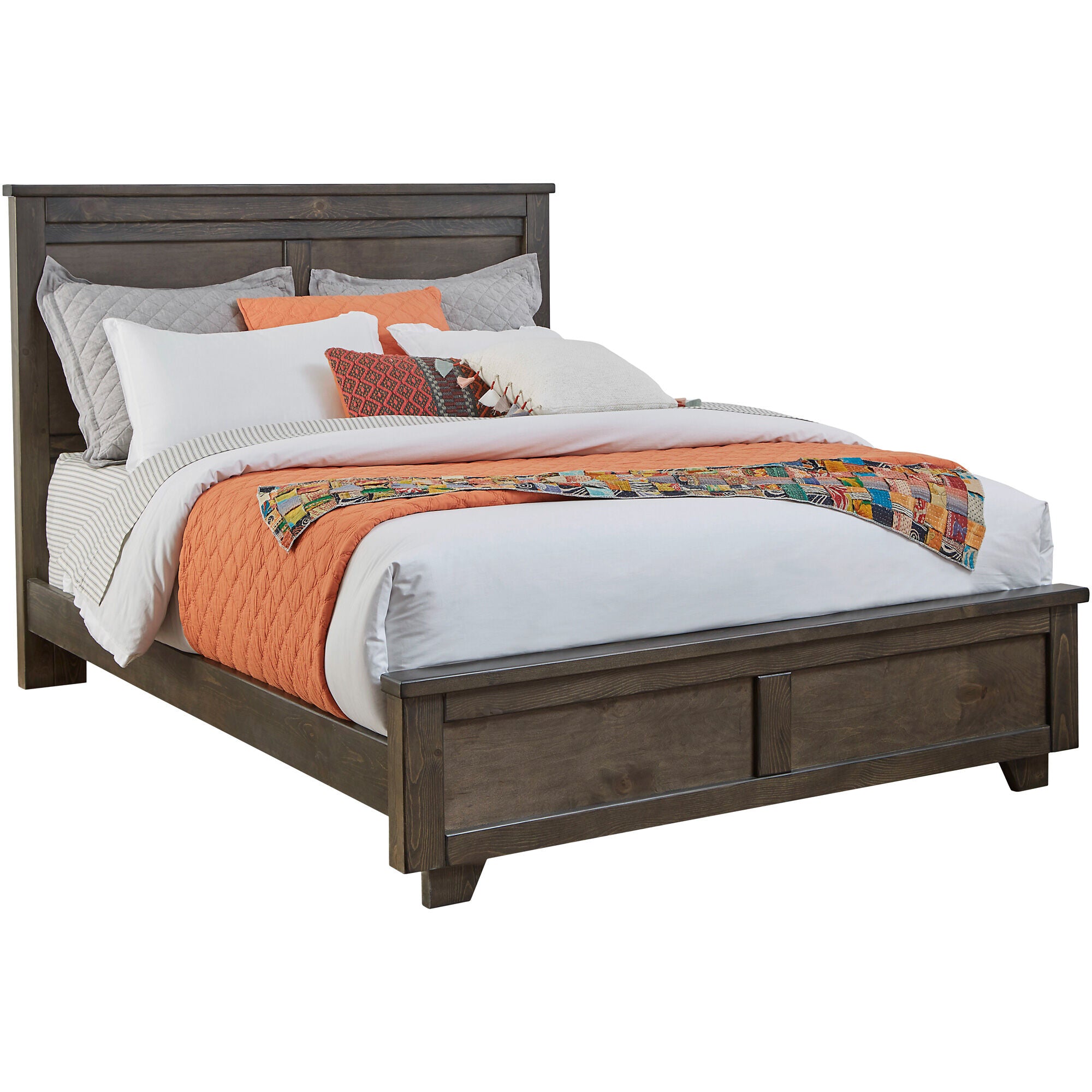 Progressive Furniture | Queen Diego Bed | Saddle