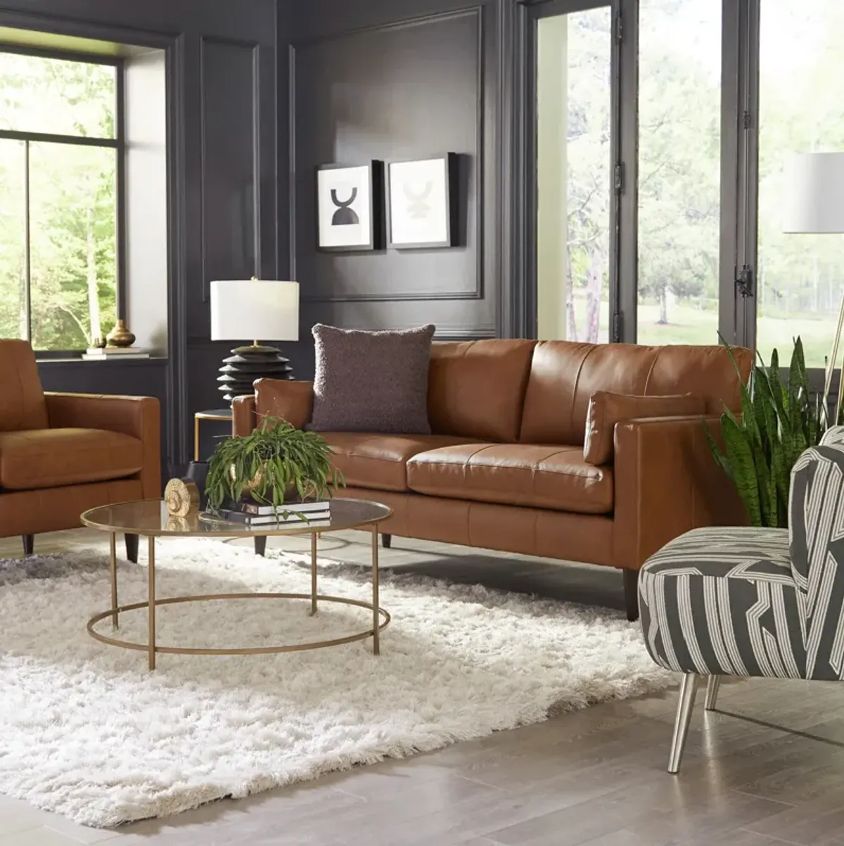 Trafton Leather Sofa