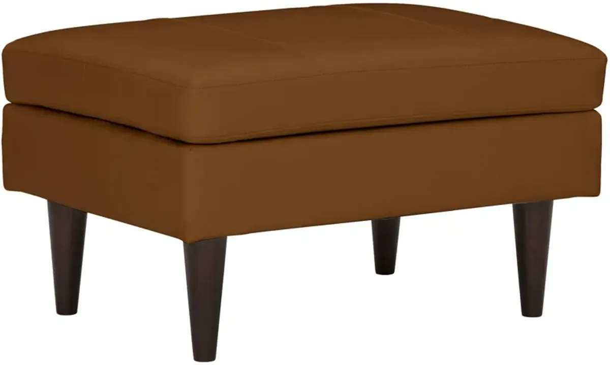 Trafton Leather Ottoman