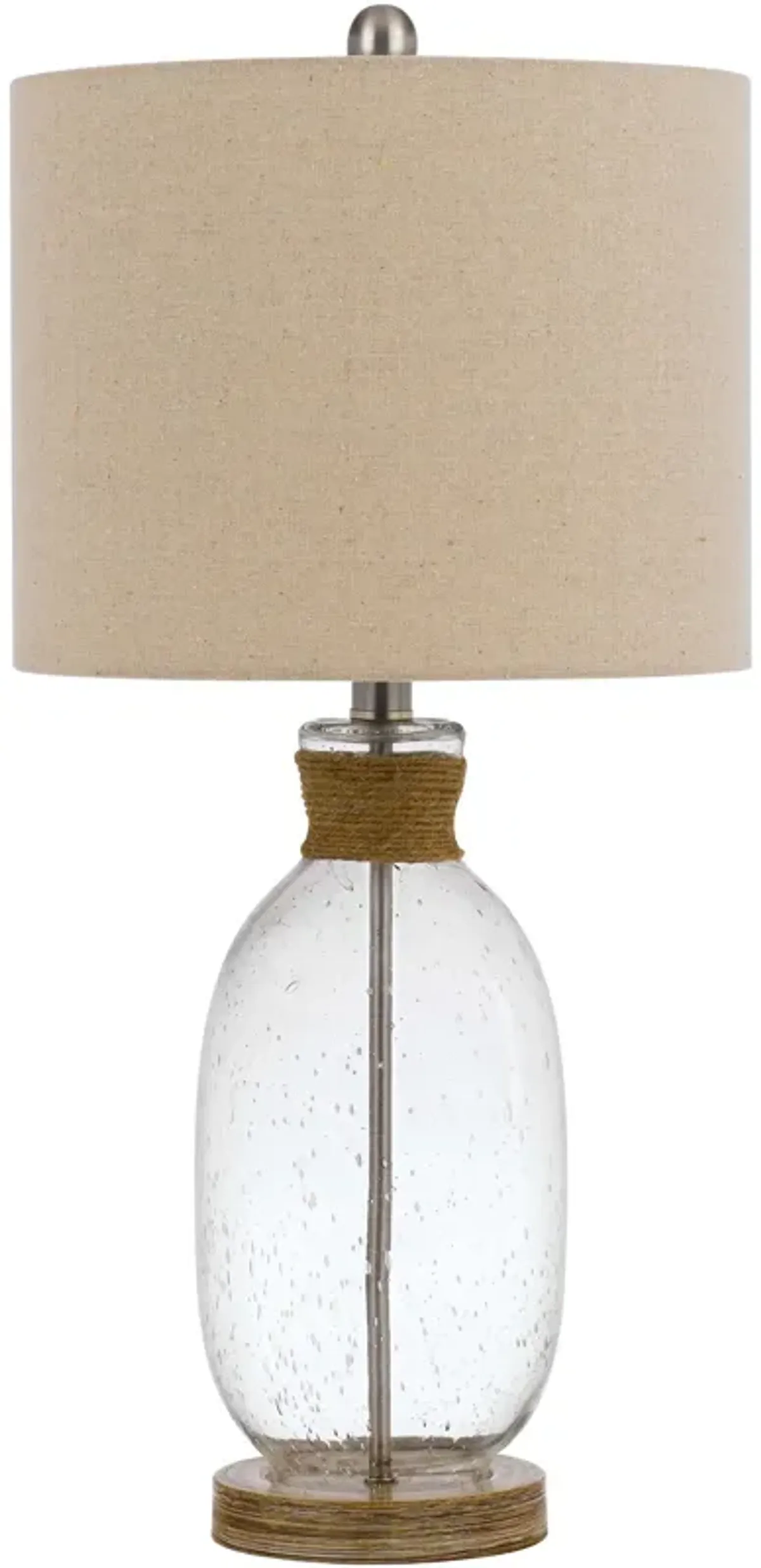 | Seymour Table Lamp | Bubble Glass